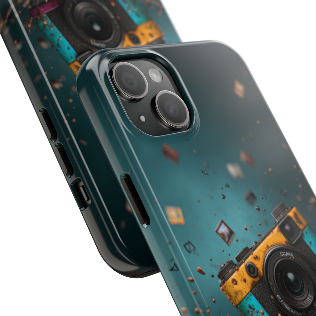 Funda Premium MINUX para iPhone y Samsung Galaxy - Color camera