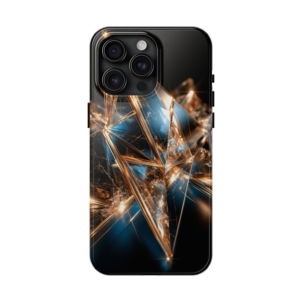 Funda Premium MINUX para iPhone y Samsung Galaxy - Golden Shard