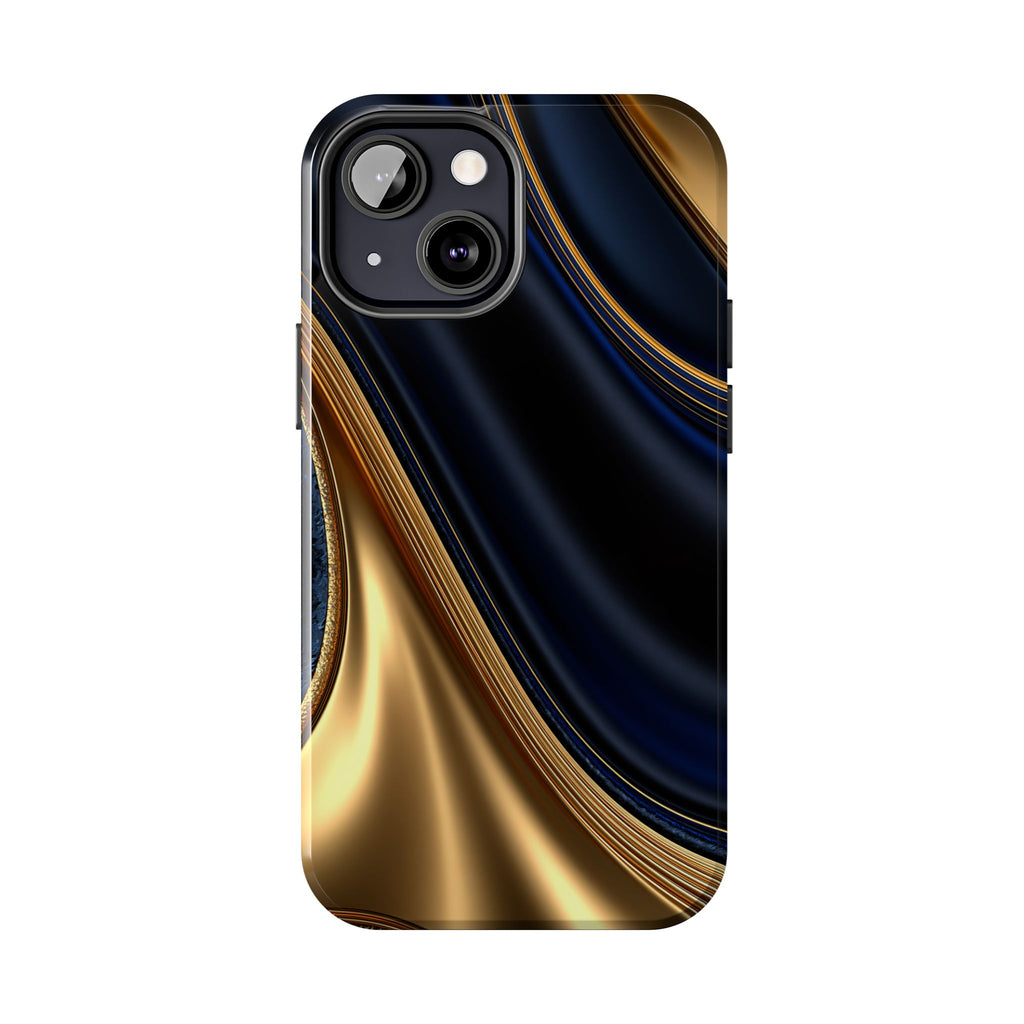 Funda Premium MINUX para iPhone y Samsung Galaxy - Liquid Gold