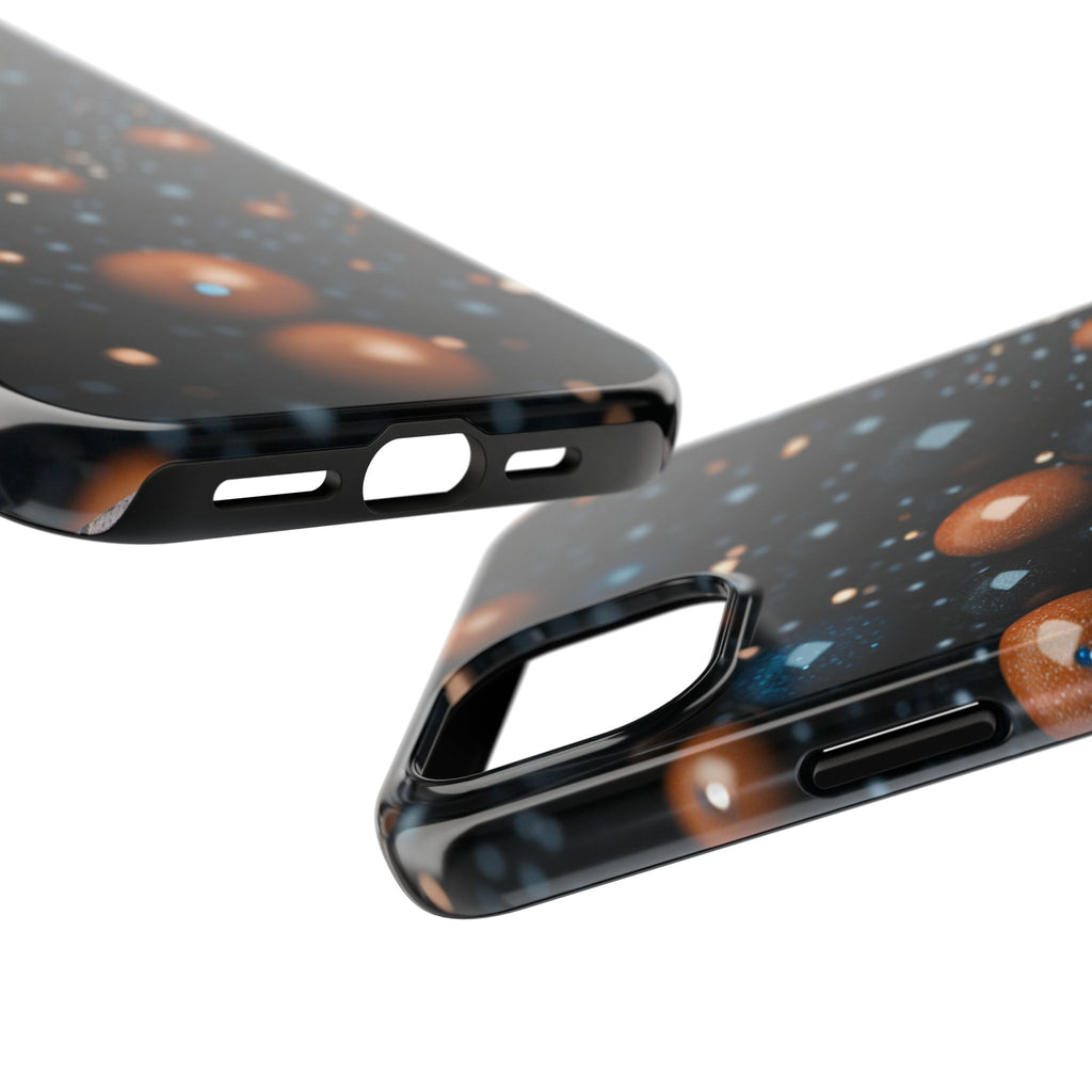 Fundas Premium MINUX para iPhone y Samsung Galaxy - Copper Pearl Constellation