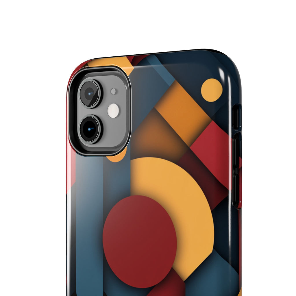 Fundas Premium MINUX para iPhone y Samsung Galaxy - Geometric Pulse
