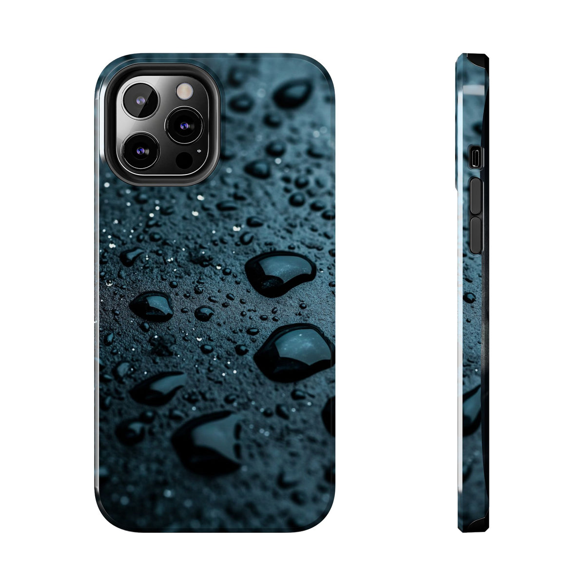 Fundas Premium MINUX para iPhone y Samsung Galaxy - Midnight Water Drops