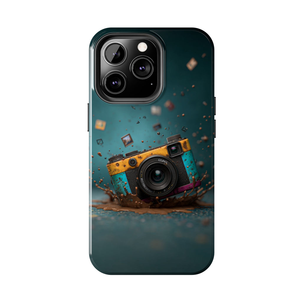 Funda Premium MINUX para iPhone y Samsung Galaxy - Color camera