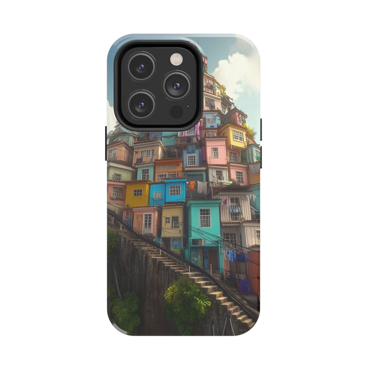 Funda Premium MINUX para iPhone y Samsung Galaxy - Favela 003