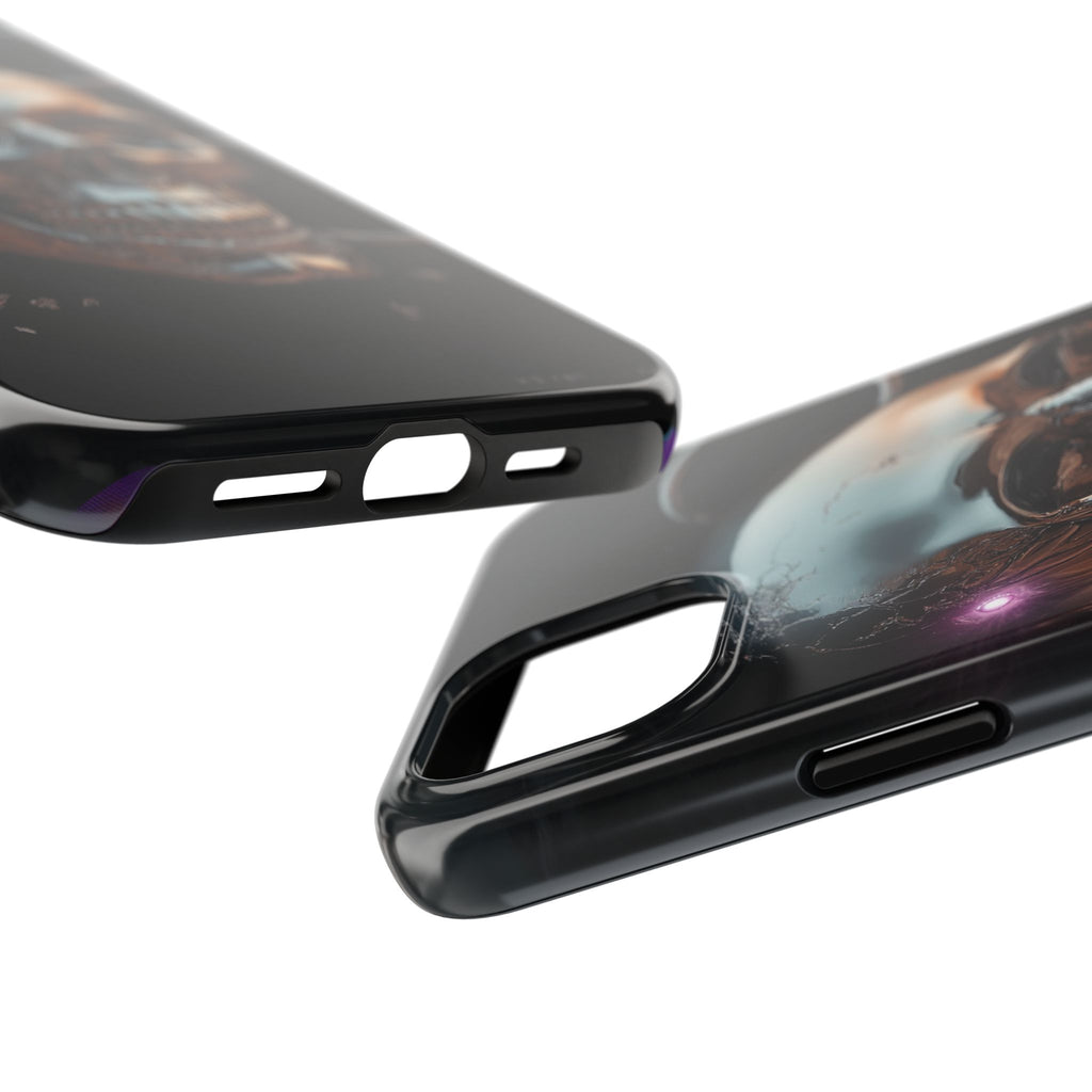 Funda Premium MINUX para iPhone y Samsung Galaxy - Iron Skull 002