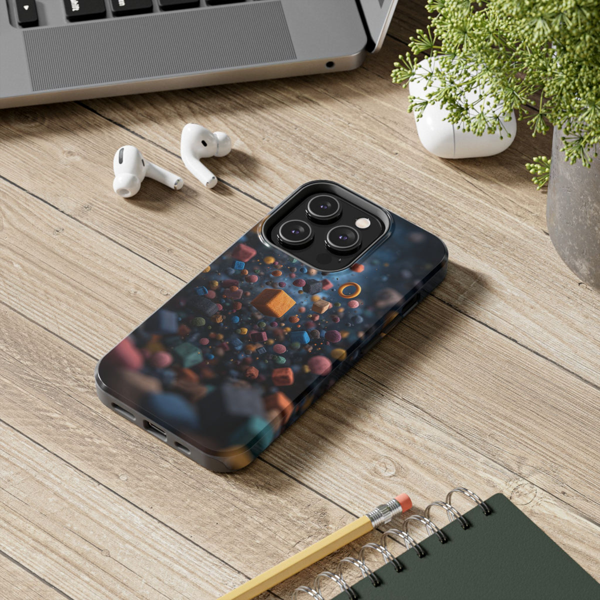 Funda Premium MINUX para iPhone y Samsung Galaxy - Chaos