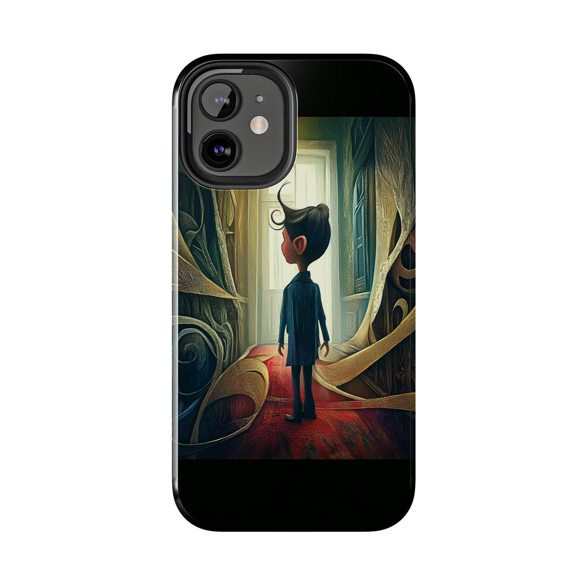 Fundas Premium MINUX para iPhone y Samsung Galaxy - Silent Corridor
