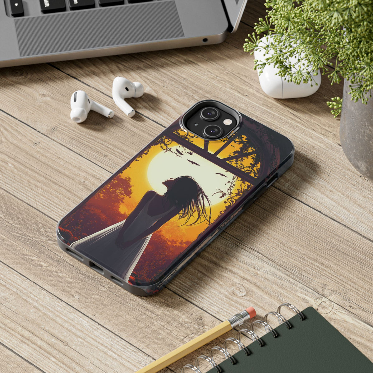 Fundas Premium MINUX para iPhone y Samsung Galaxy - Autumn Window