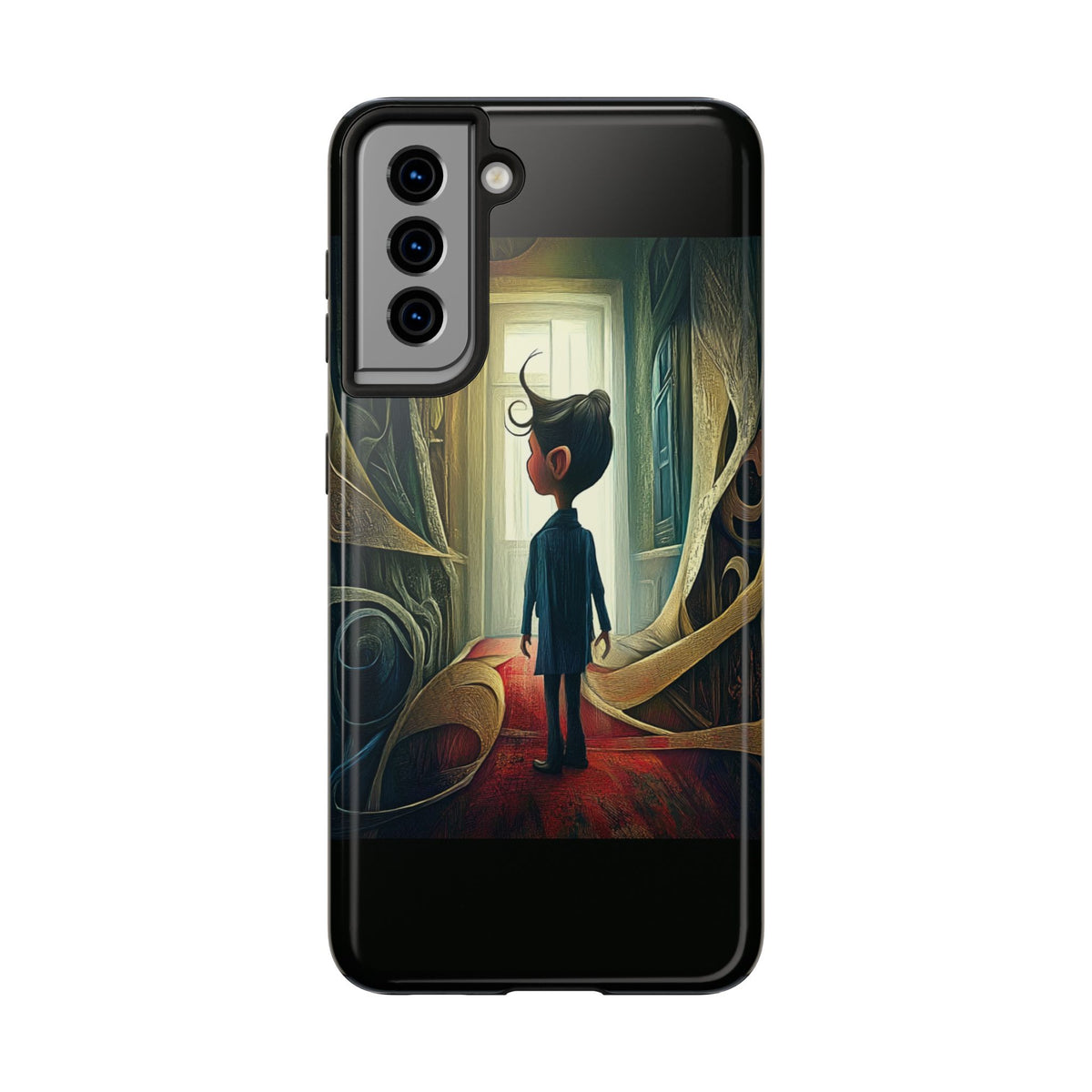 Fundas Premium MINUX para iPhone y Samsung Galaxy - Silent Corridor
