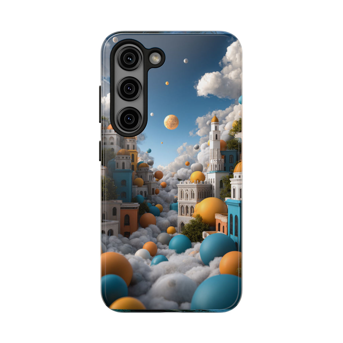 Funda Premium MINUX para iPhone y Samsung Galaxy - Sky