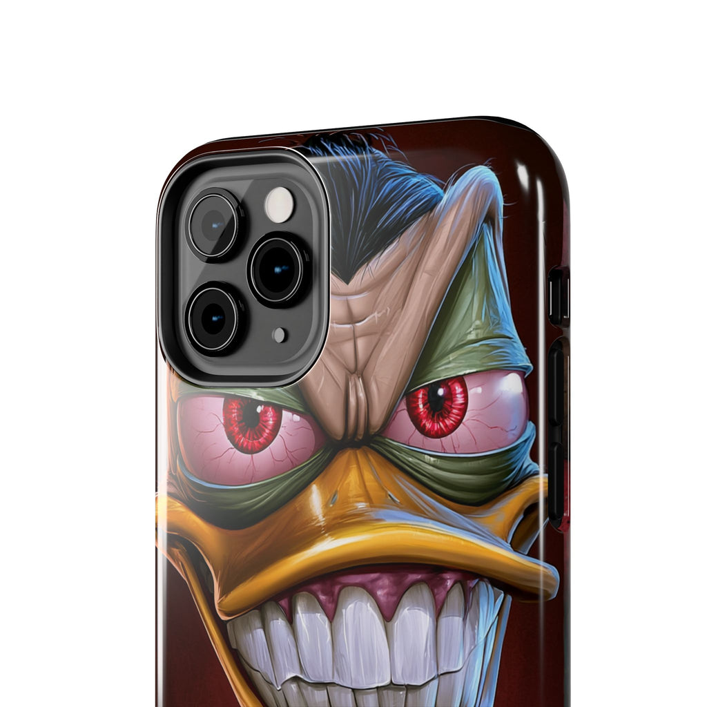 Funda Premium MINUX para iPhone y Samsung Galaxy - 3D Evil Duck 001
