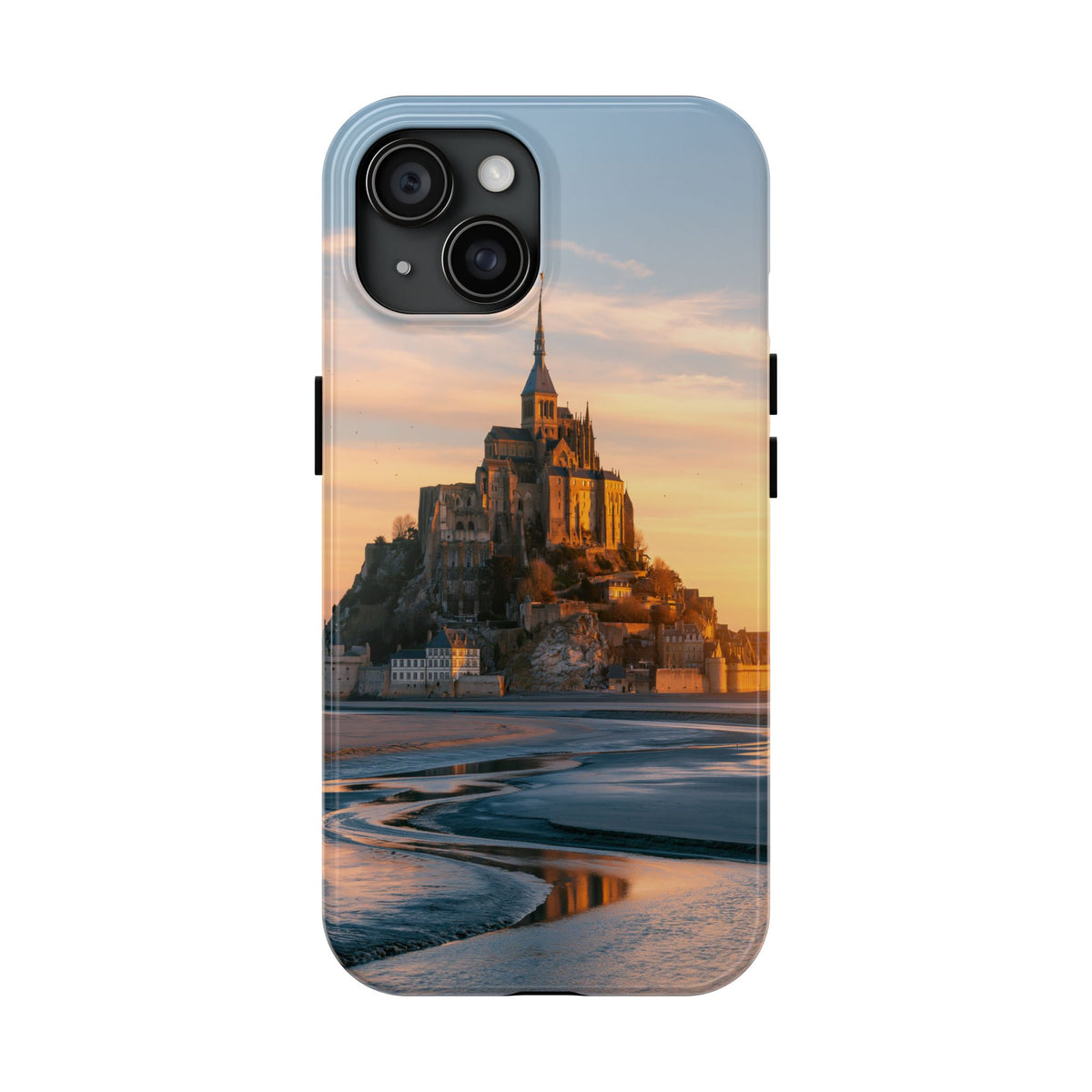 Funda Premium MINUX para iPhone y Samsung Galaxy - Mont Saint-Michel