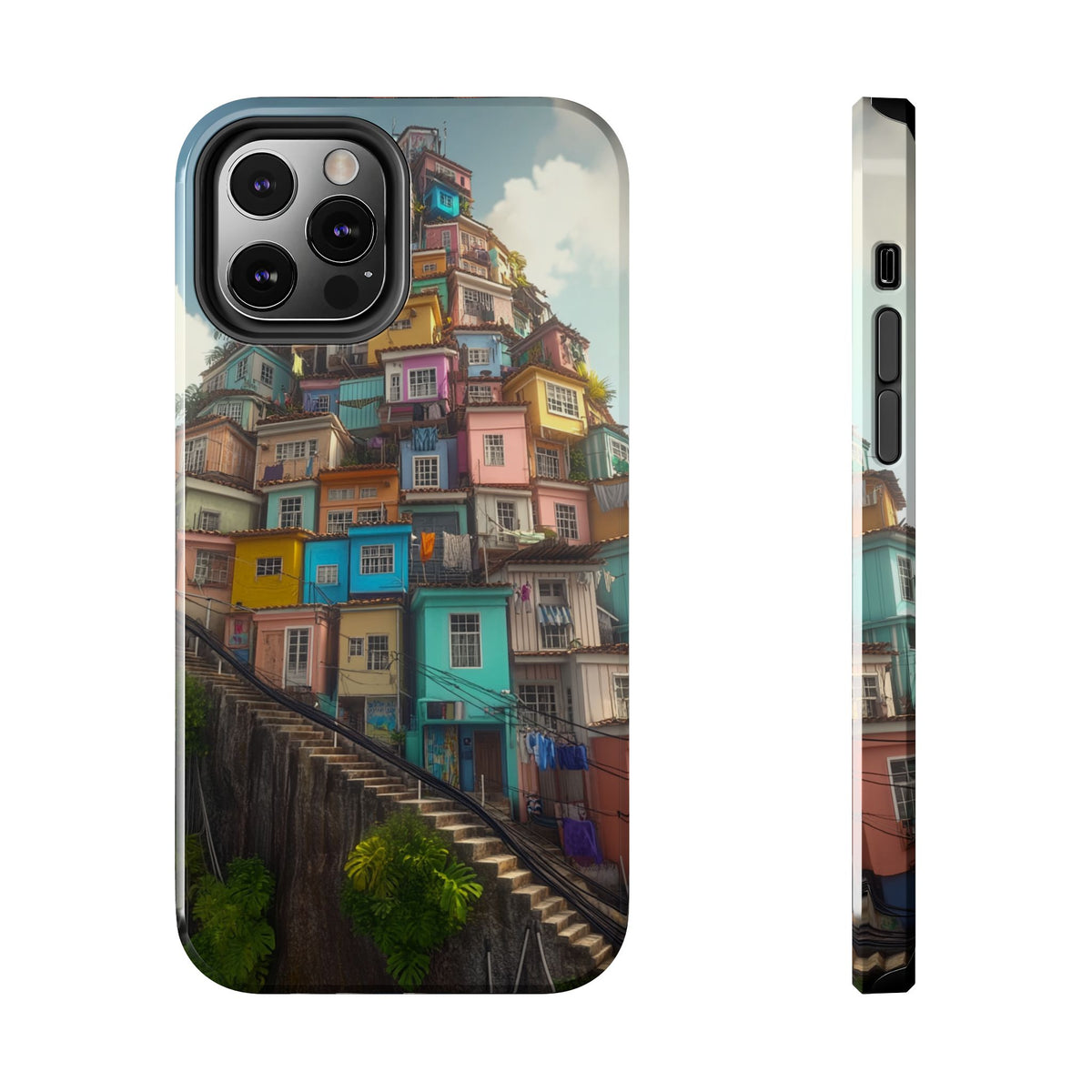 Funda Premium MINUX para iPhone y Samsung Galaxy - Favela 003