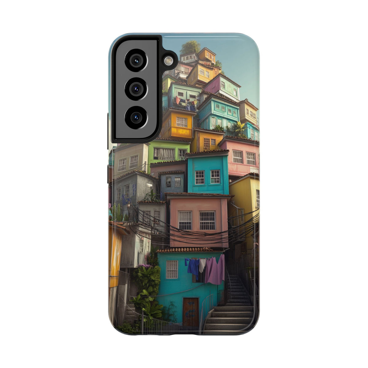Funda Premium MINUX para iPhone y Samsung Galaxy - Favela 001
