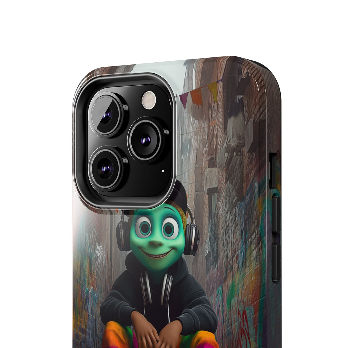Funda Premium MINUX para iPhone y Samsung Galaxy - Alien Boy