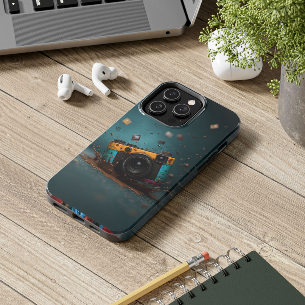 Funda Premium MINUX para iPhone y Samsung Galaxy - Color camera