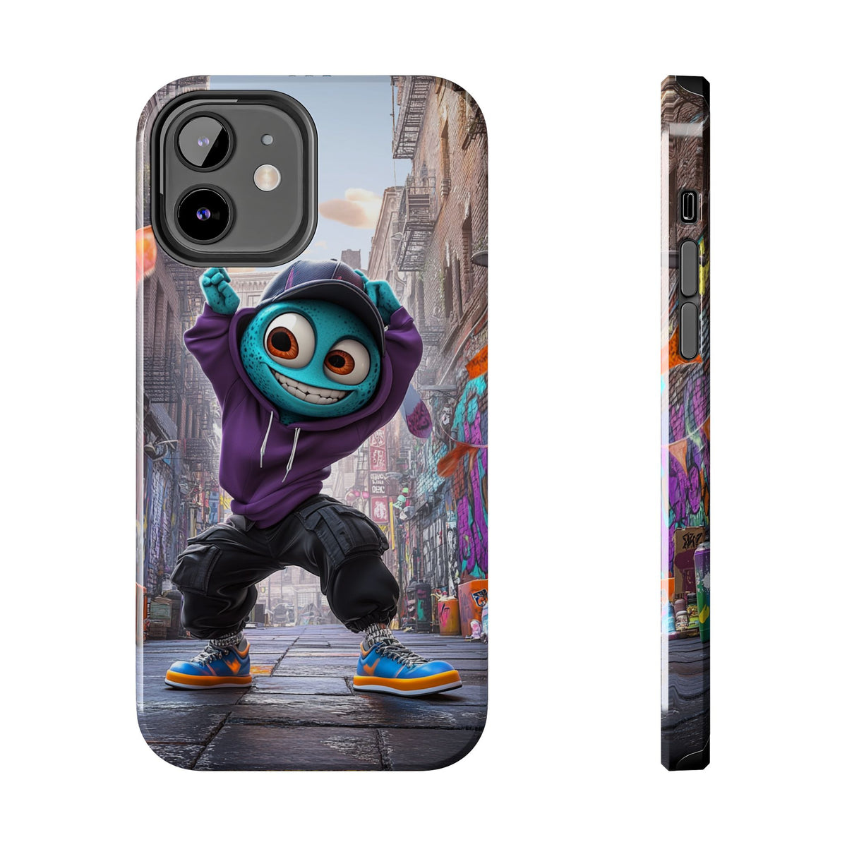 Funda Premium MINUX para iPhone y Samsung Galaxy - Alien Boy 001