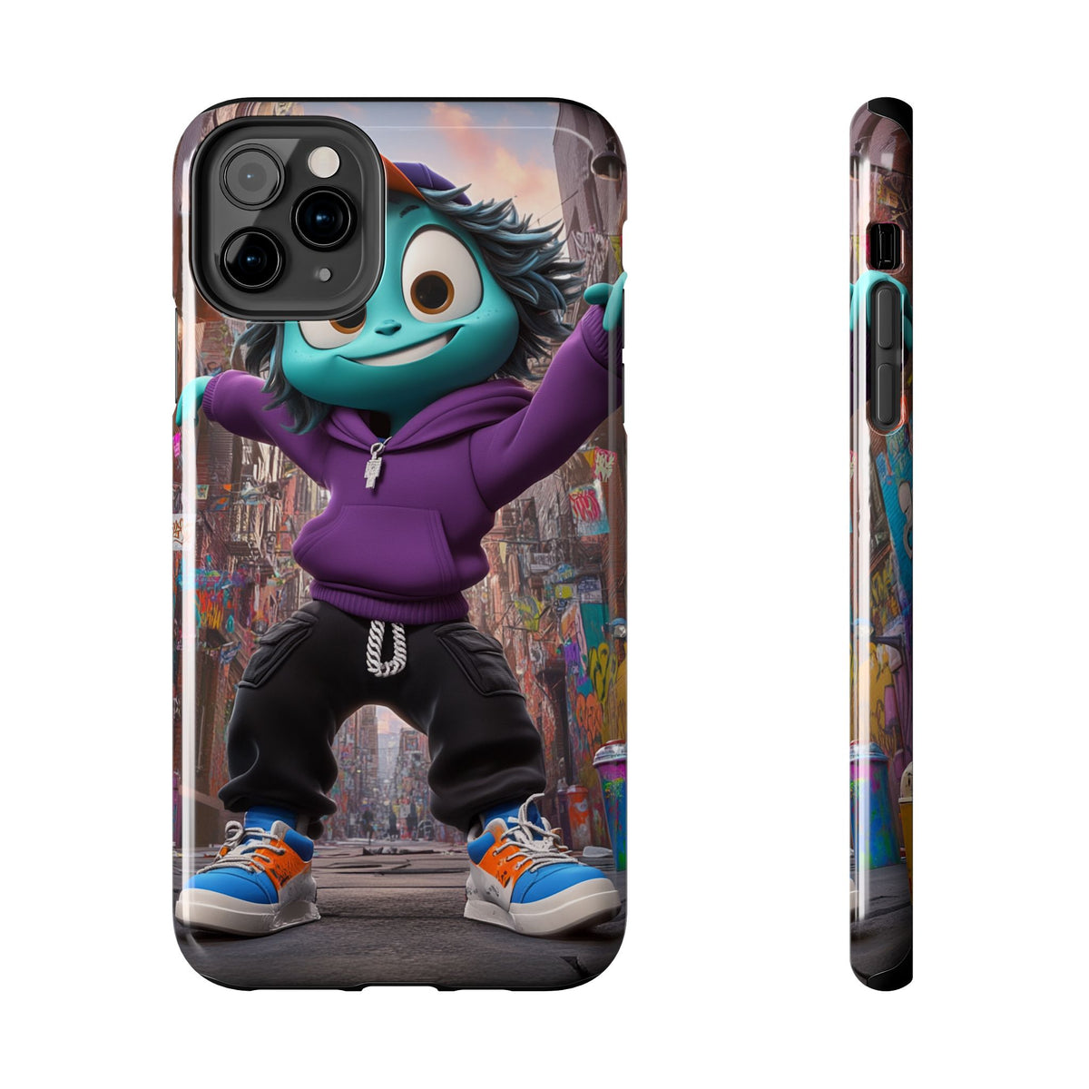 Funda Premium MINUX para iPhone y Samsung Galaxy - Alien Boy 002