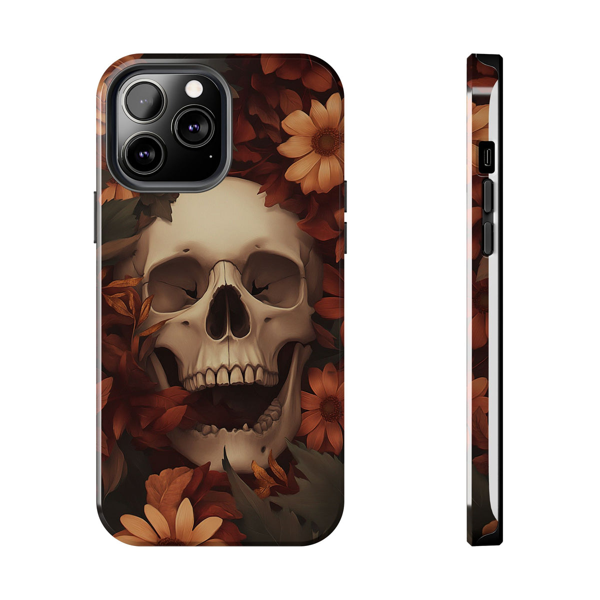 Minux Premium Case - Skull & Roses