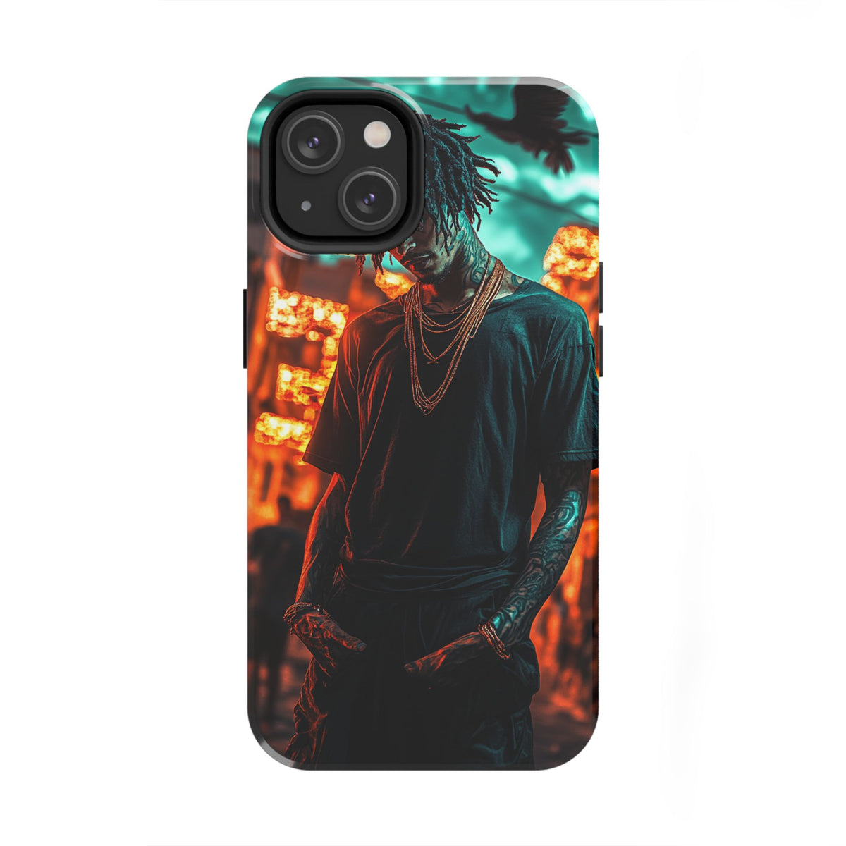 Funda Premium MINUX para iPhone y Samsung Galaxy - Cyber dreads