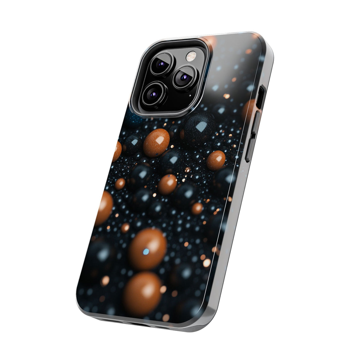Fundas Premium MINUX para iPhone y Samsung Galaxy - Copper Pearl Constellation