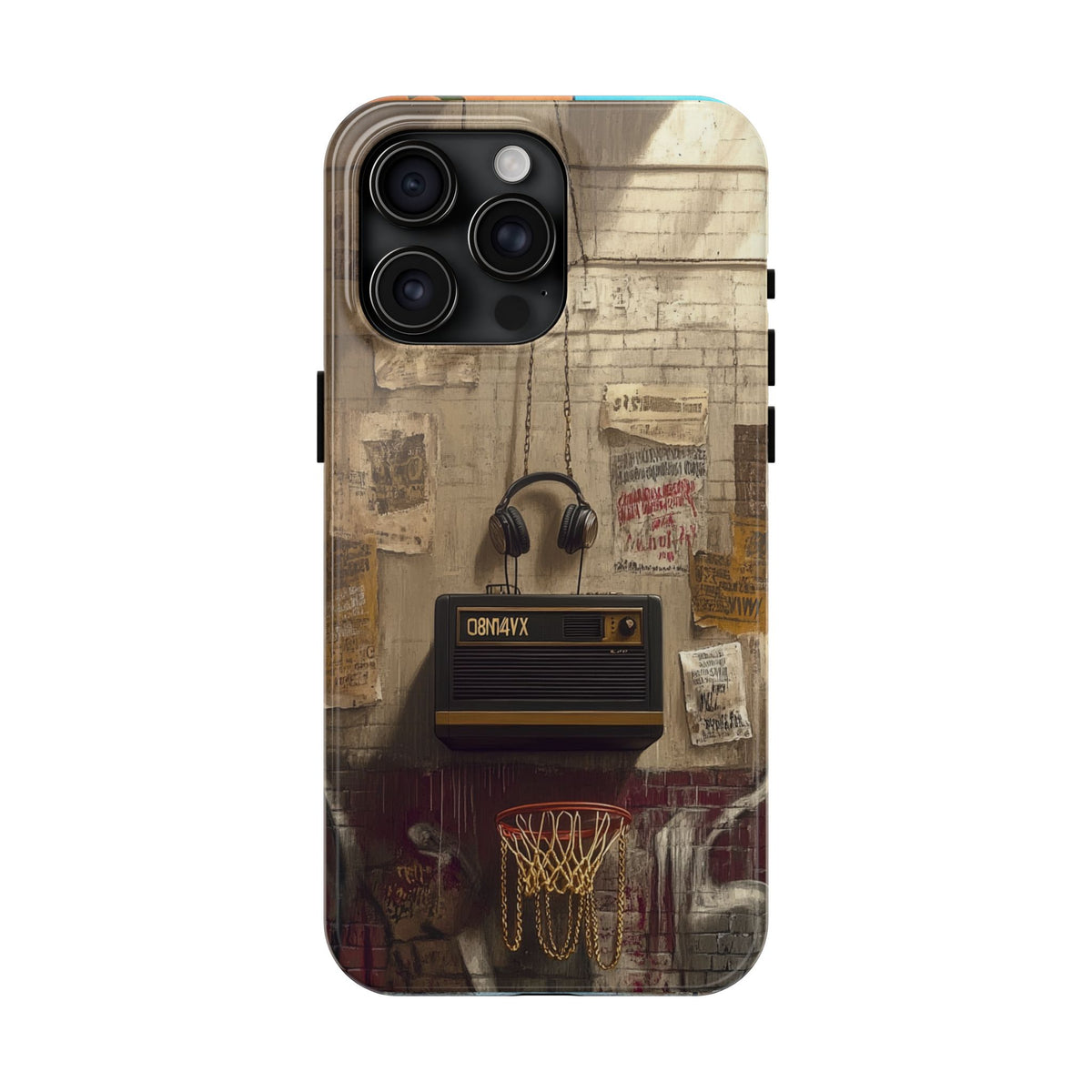 Funda Premium MINUX para iPhone y Samsung Galaxy - Street Radio 003