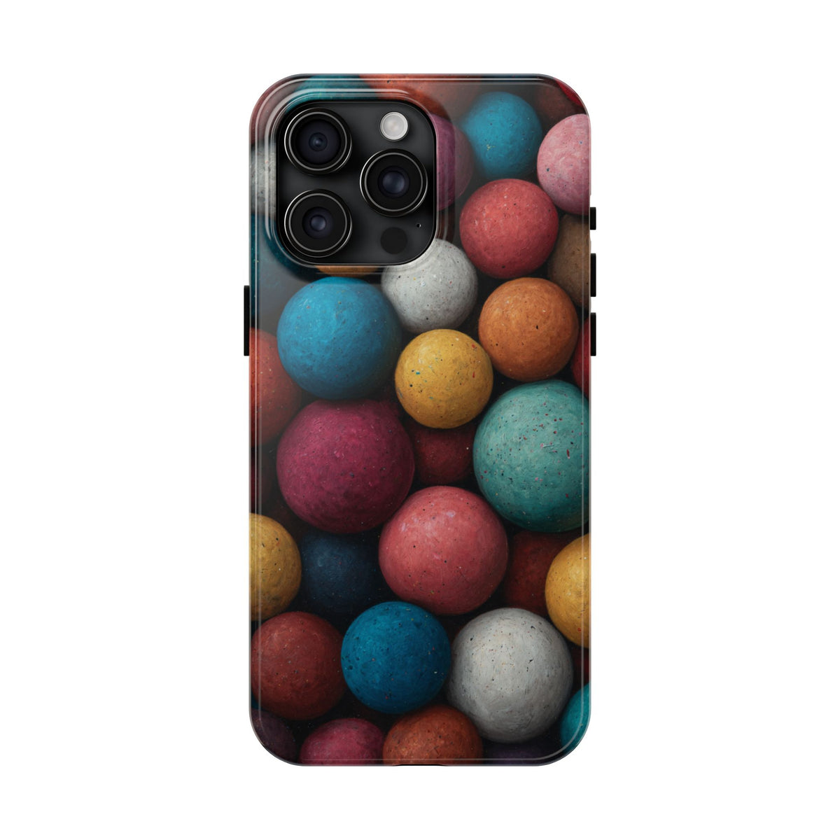 Funda Premium MINUX para iPhone y Samsung Galaxy - Colored Balls 001
