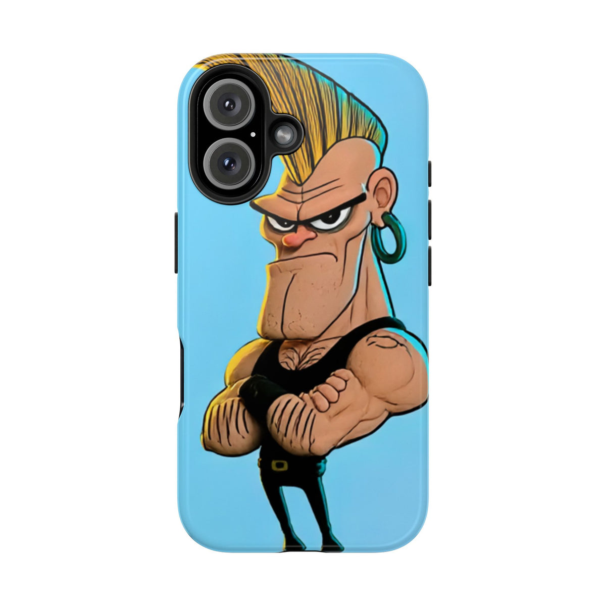 Funda Premium MINUX para iPhone y Samsung Galaxy - Golden Punk