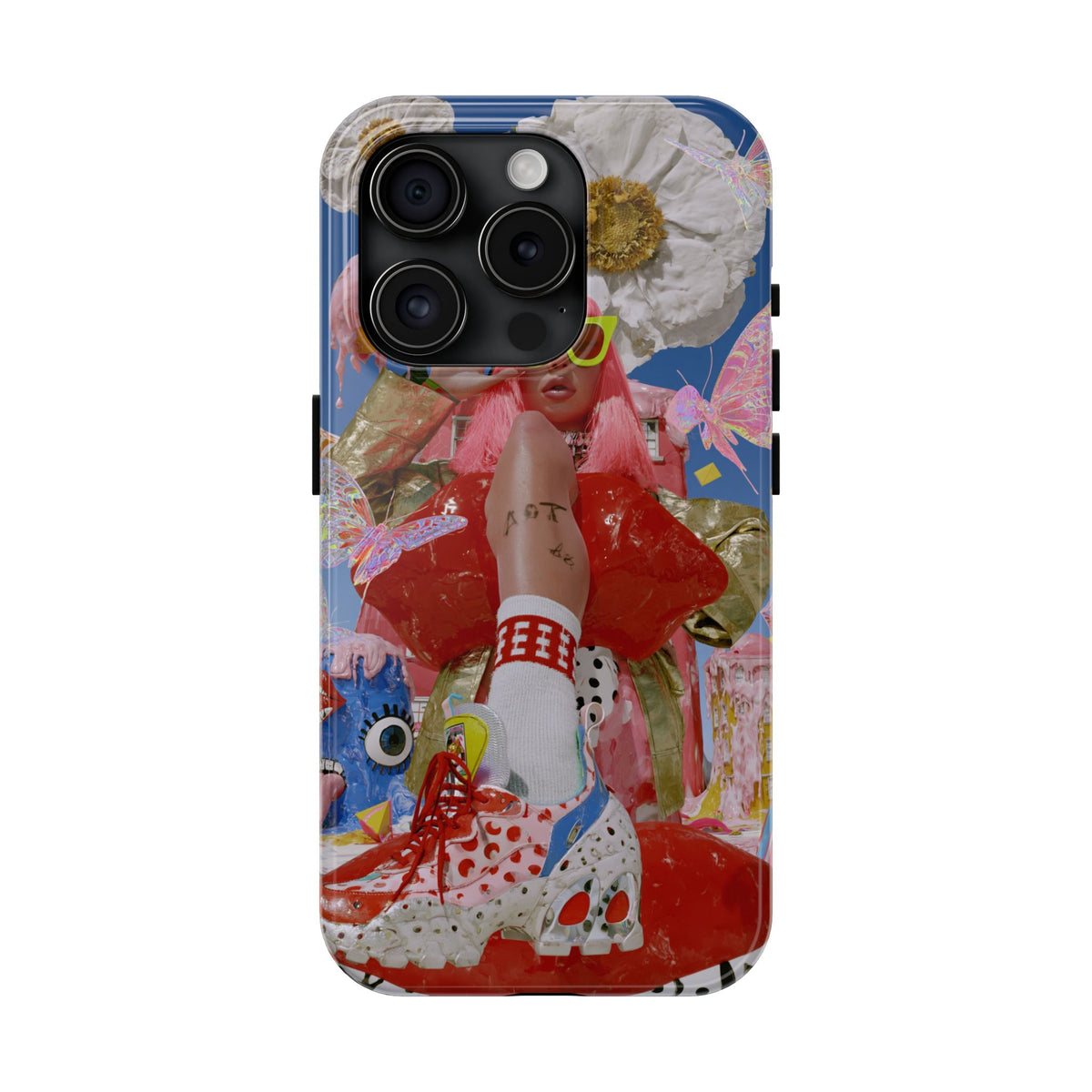 Fundas Premium MINUX para iPhone y Samsung Galaxy - Dreamscape Pink Creature