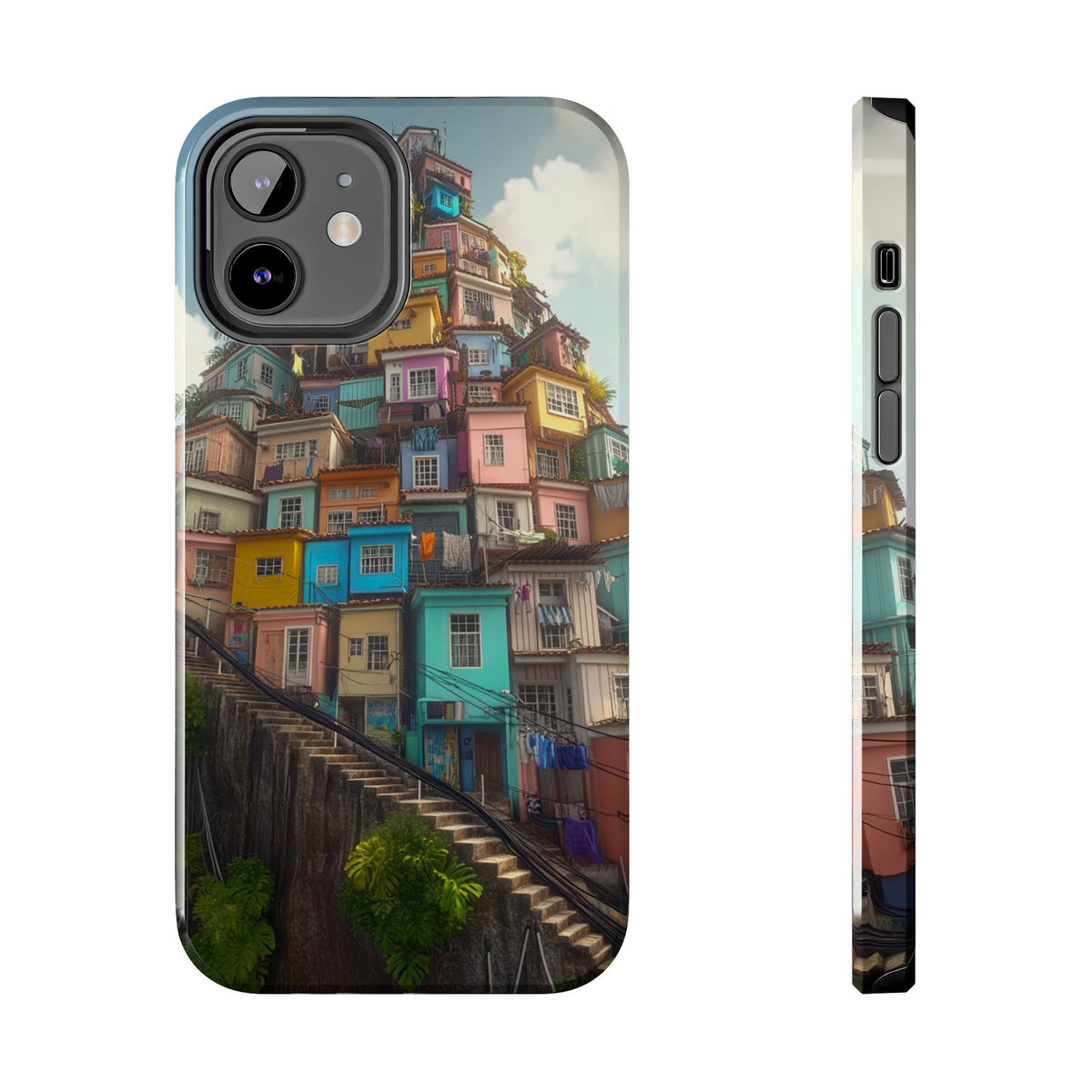 Funda Premium MINUX para iPhone y Samsung Galaxy - Favela 003