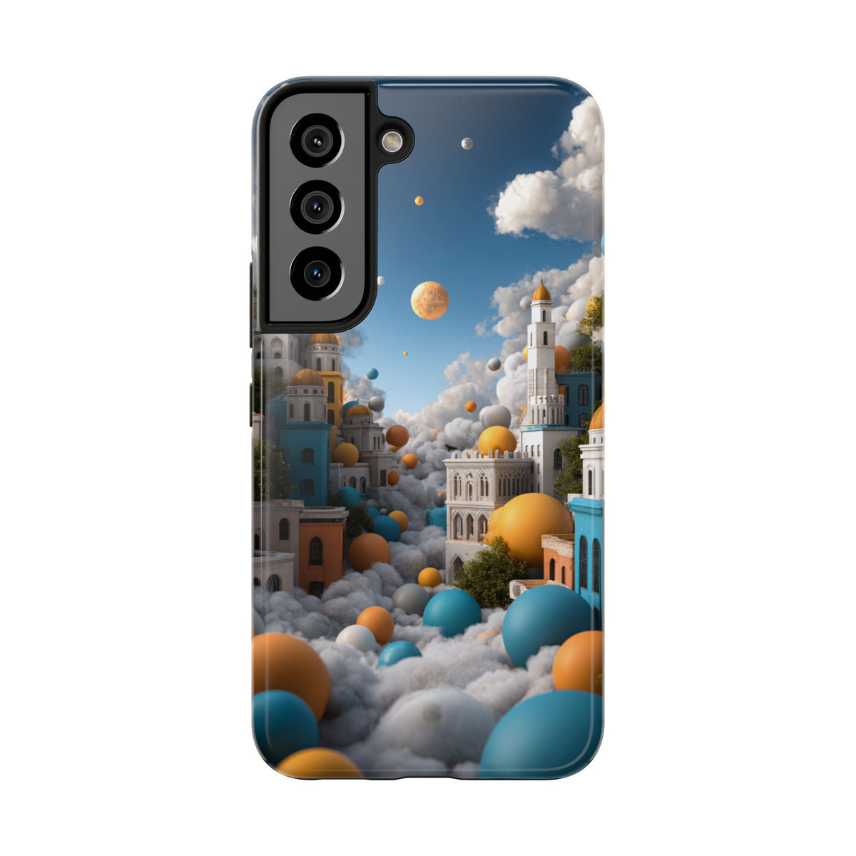 Funda Premium MINUX para iPhone y Samsung Galaxy - Sky