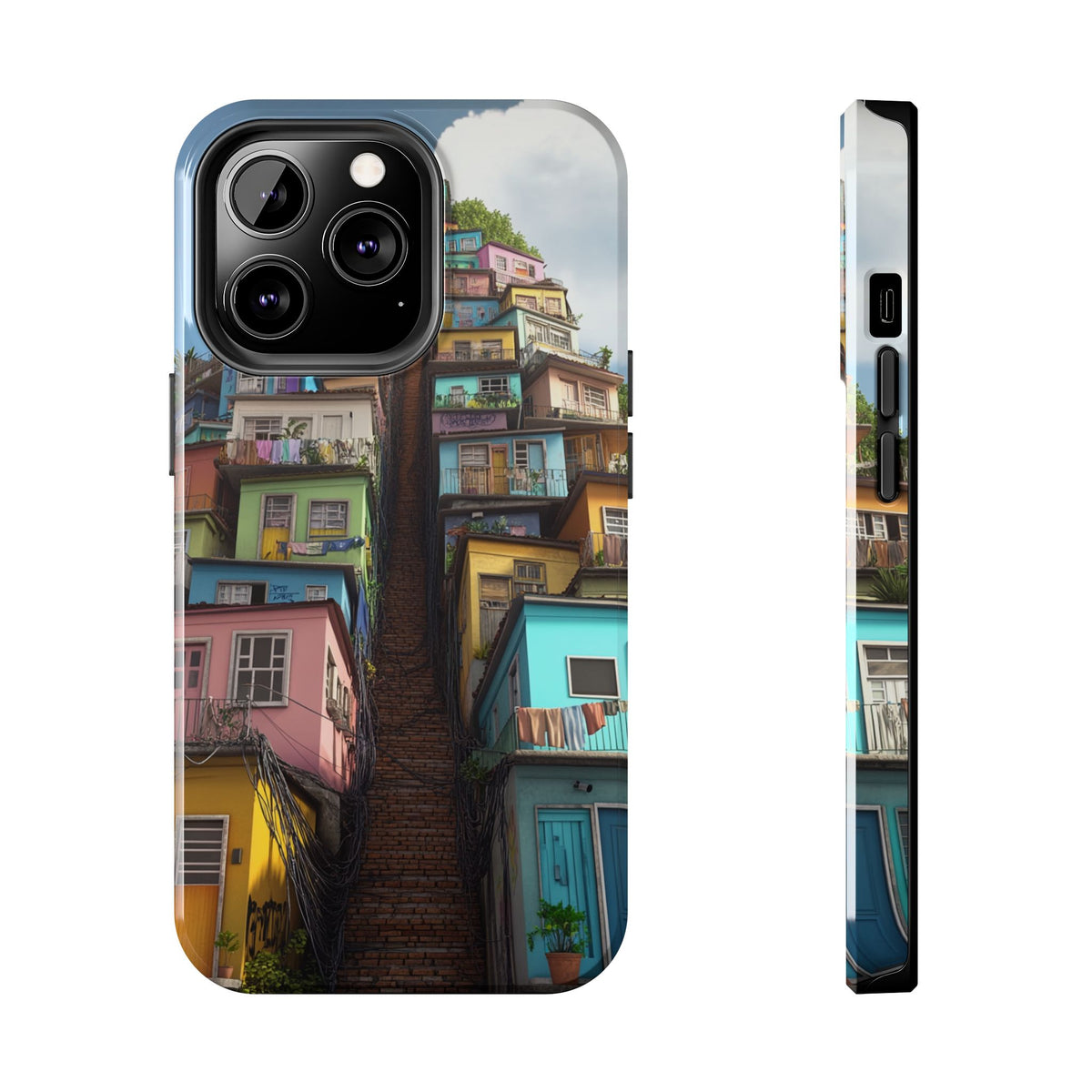 Funda Premium MINUX para iPhone y Samsung Galaxy - Favela 002