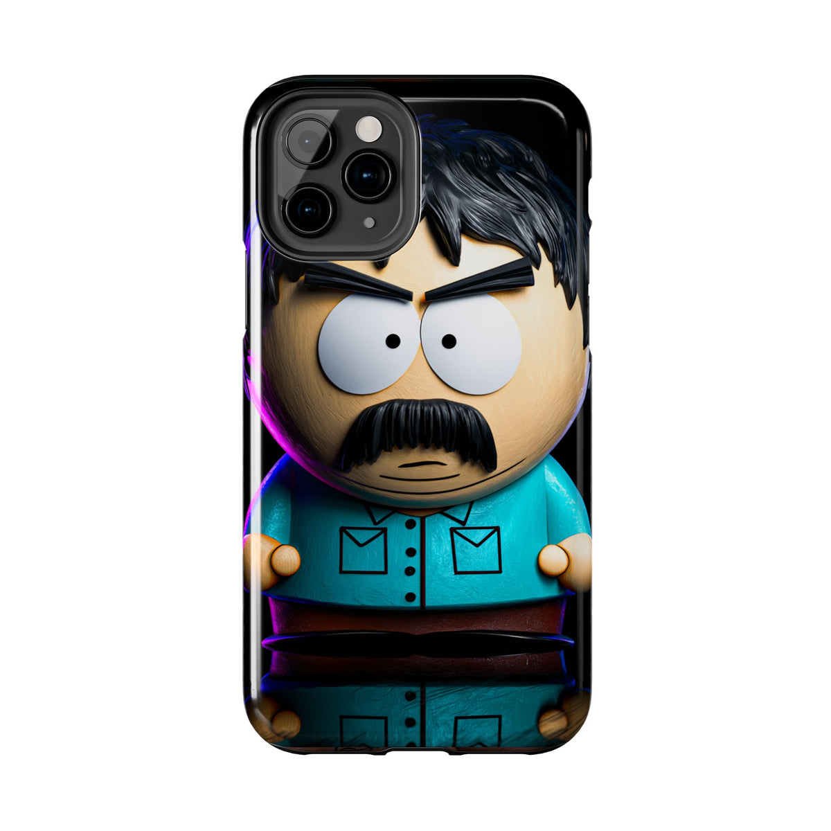 Funda Premium MINUX para iPhone y Samsung Galaxy - 3D Toy Figure 001