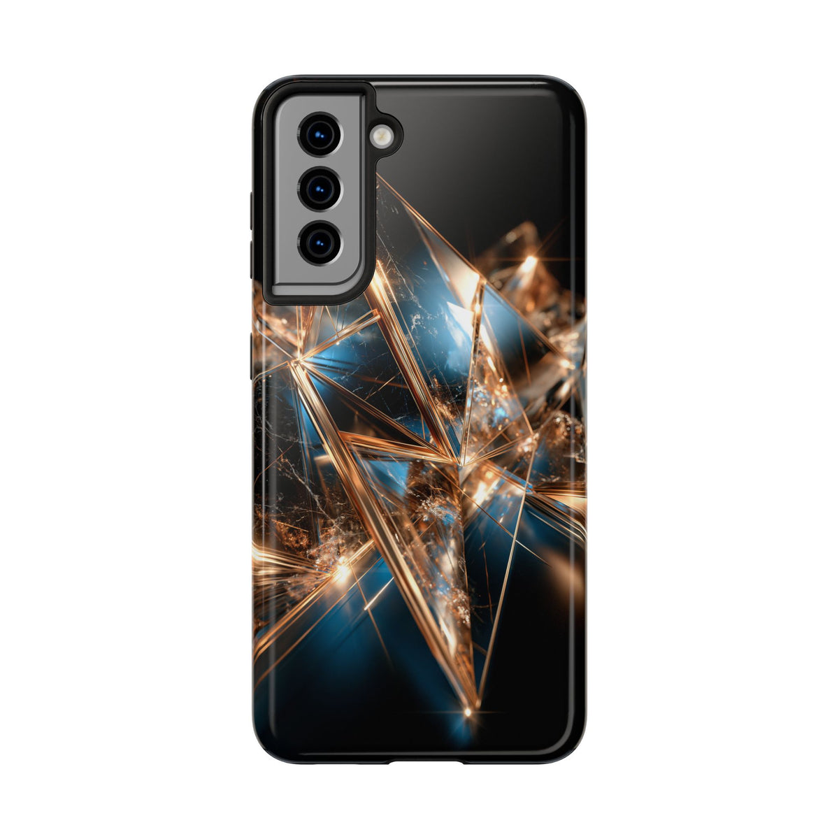 Funda Premium MINUX para iPhone y Samsung Galaxy - Golden Shard