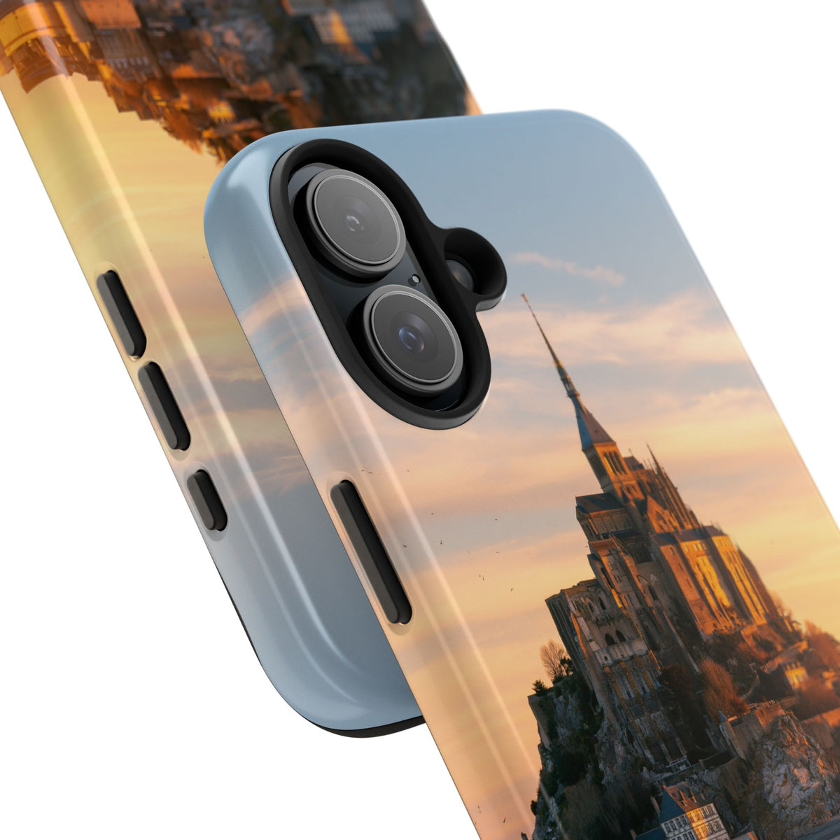 Funda Premium MINUX para iPhone y Samsung Galaxy - Mont Saint-Michel