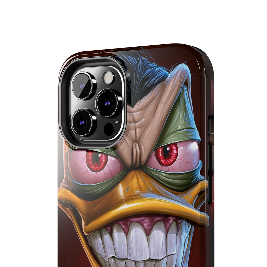 Funda Premium MINUX para iPhone y Samsung Galaxy - 3D Evil Duck 001