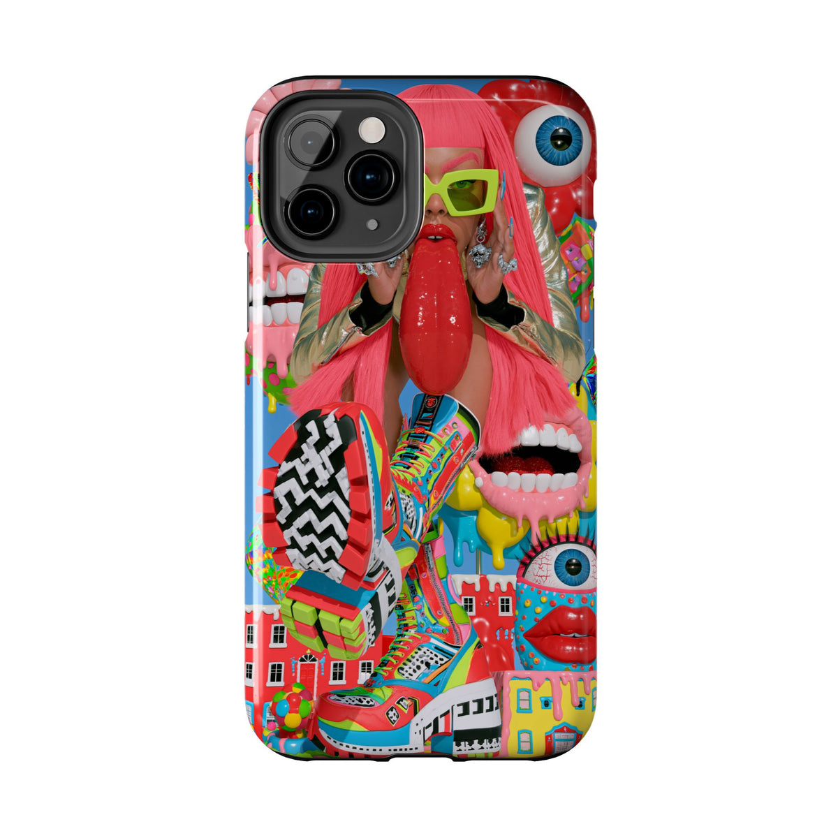 Fundas Premium MINUX para iPhone y Samsung Galaxy - Crimson Dream Creature