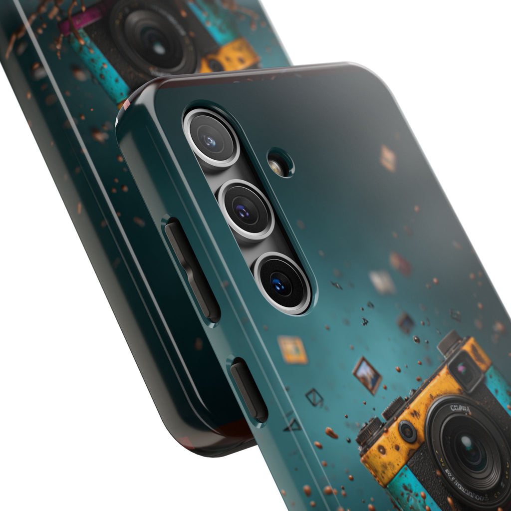 Funda Premium MINUX para iPhone y Samsung Galaxy - Color camera