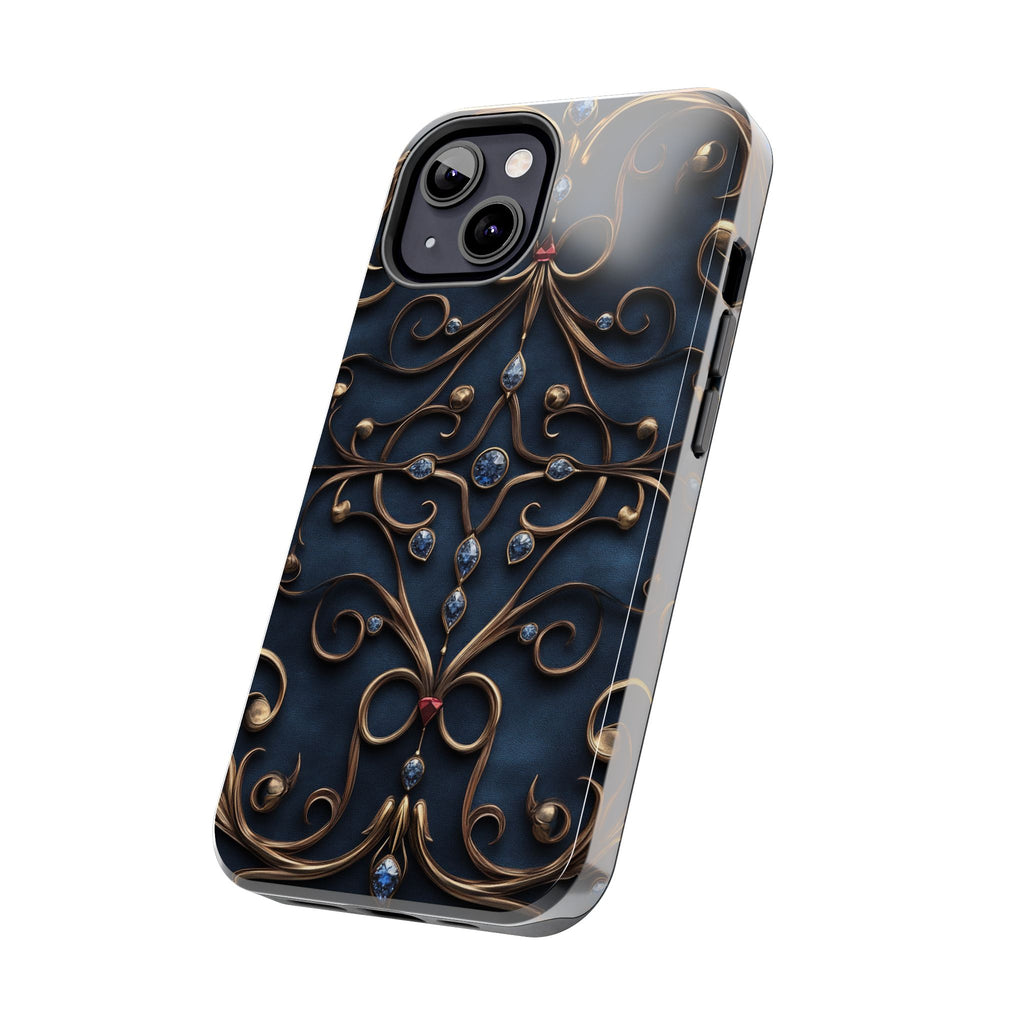 Fundas Premium MINUX para iPhone y Samsung Galaxy - Royal Gold Filigree
