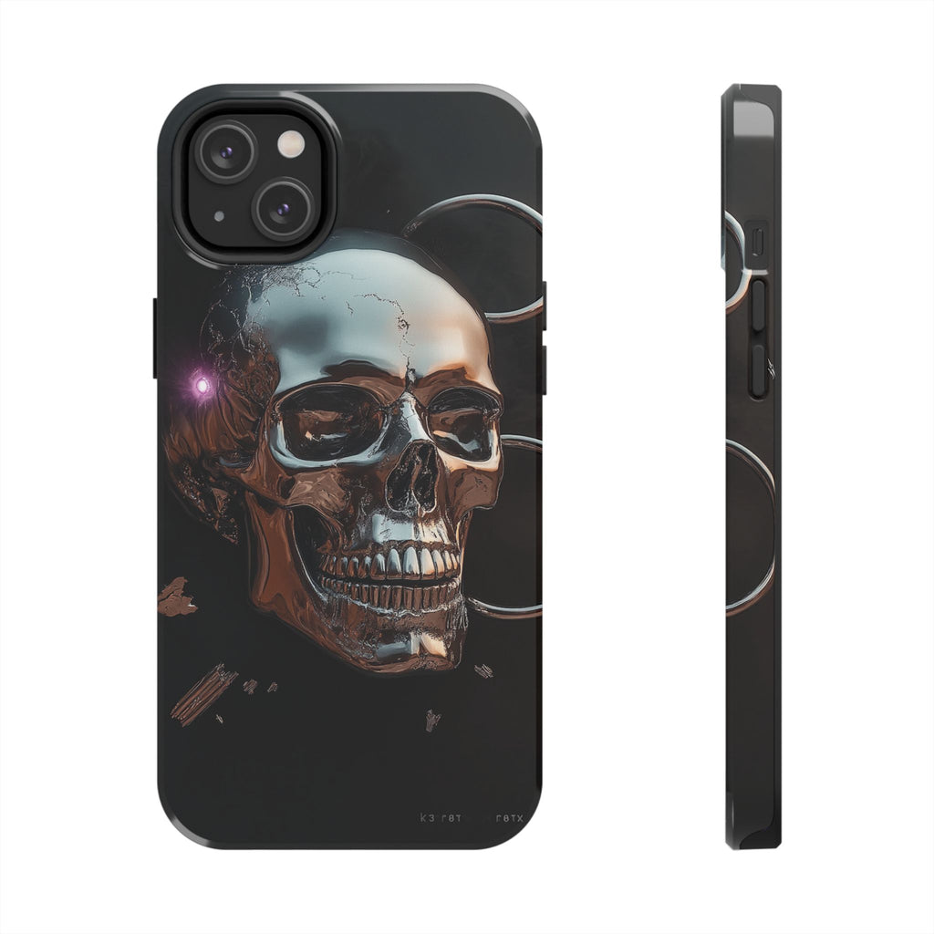 Funda Premium MINUX para iPhone y Samsung Galaxy - Iron Skull 002
