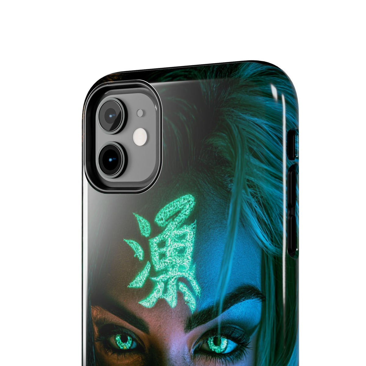 Funda Premium MINUX para iPhone y Samsung Galaxy - Neon girl 002