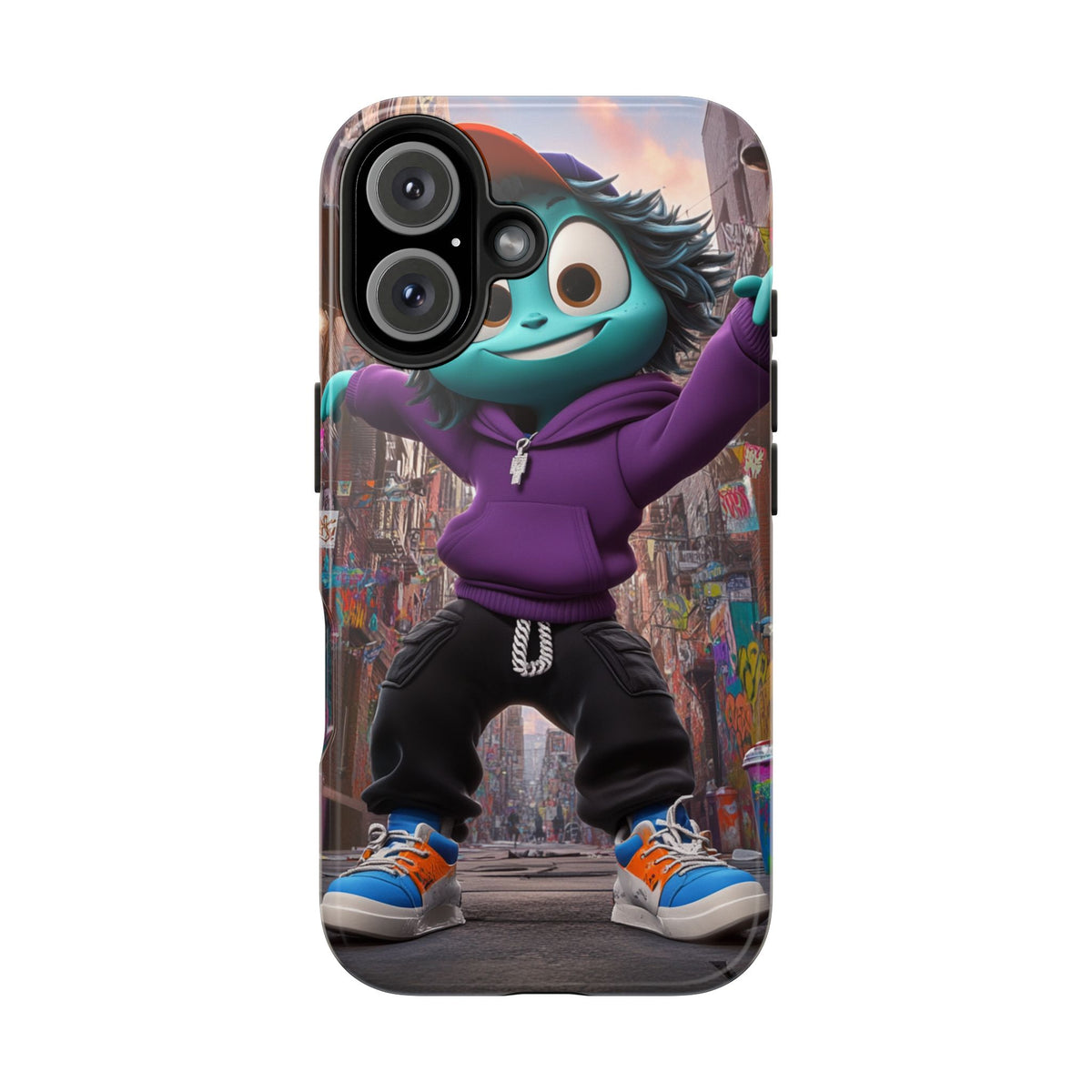 Funda Premium MINUX para iPhone y Samsung Galaxy - Alien Boy 002
