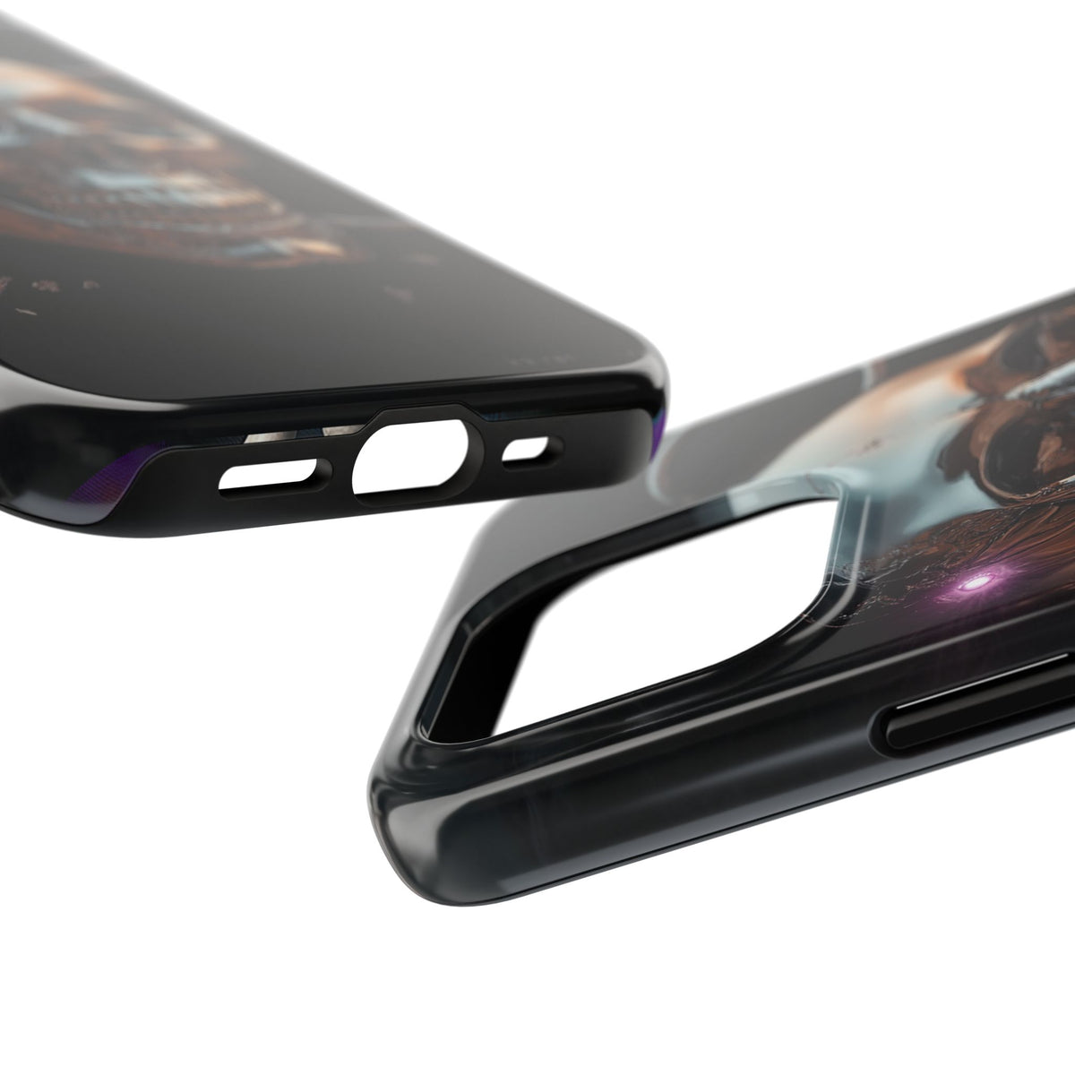 Funda Premium MINUX para iPhone y Samsung Galaxy - Iron Skull 002