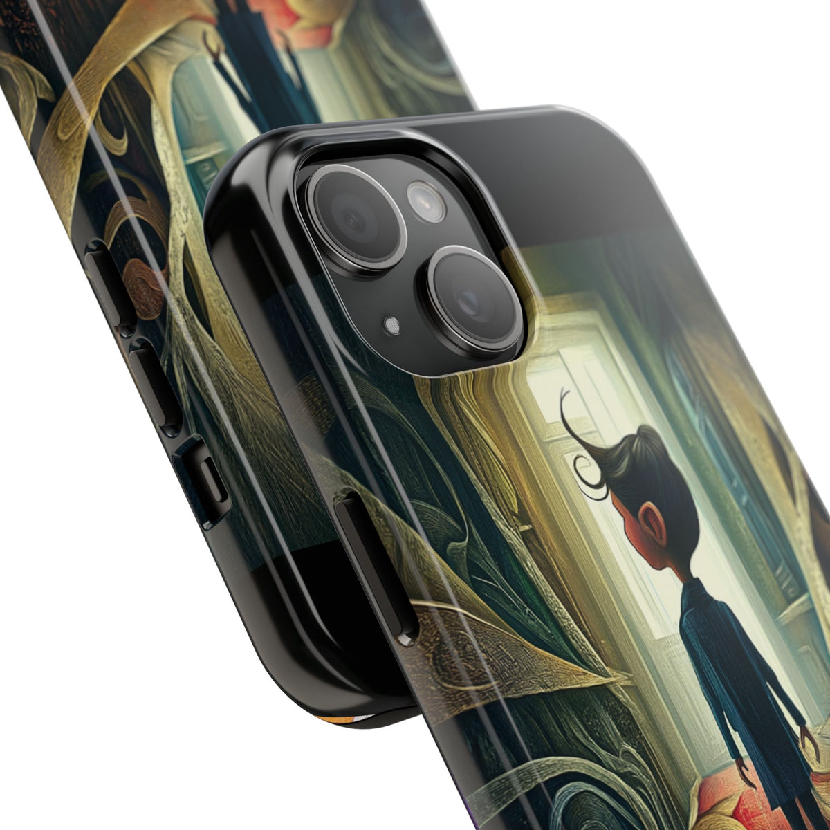 Fundas Premium MINUX para iPhone y Samsung Galaxy - Silent Corridor