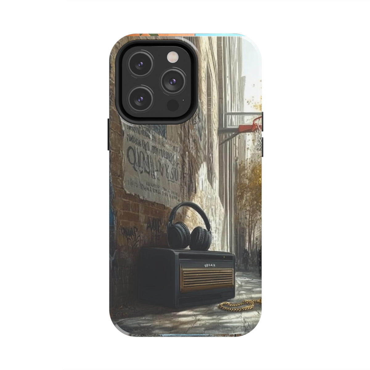 Funda Premium MINUX para iPhone y Samsung Galaxy - Street Radio 002