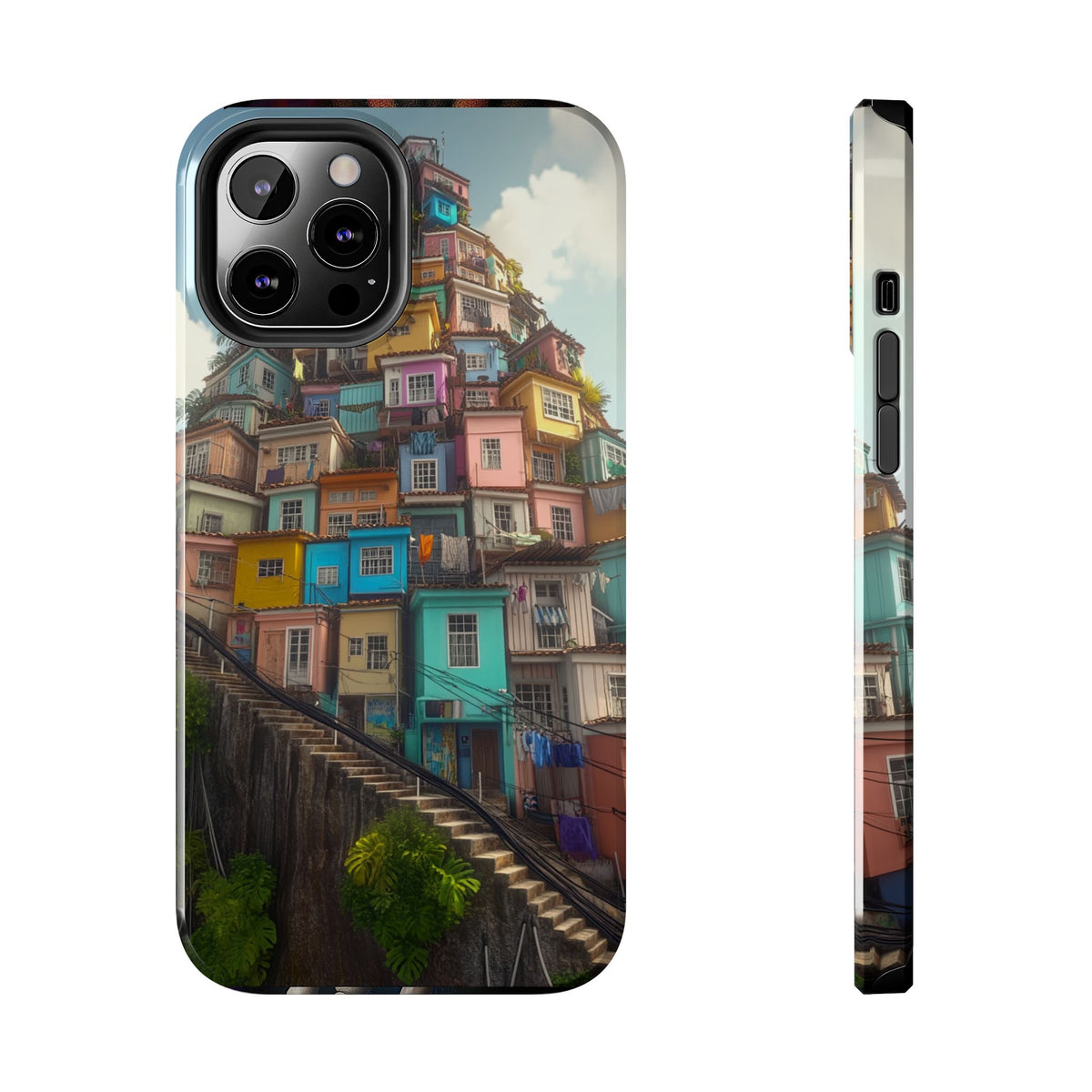 Funda Premium MINUX para iPhone y Samsung Galaxy - Favela 003