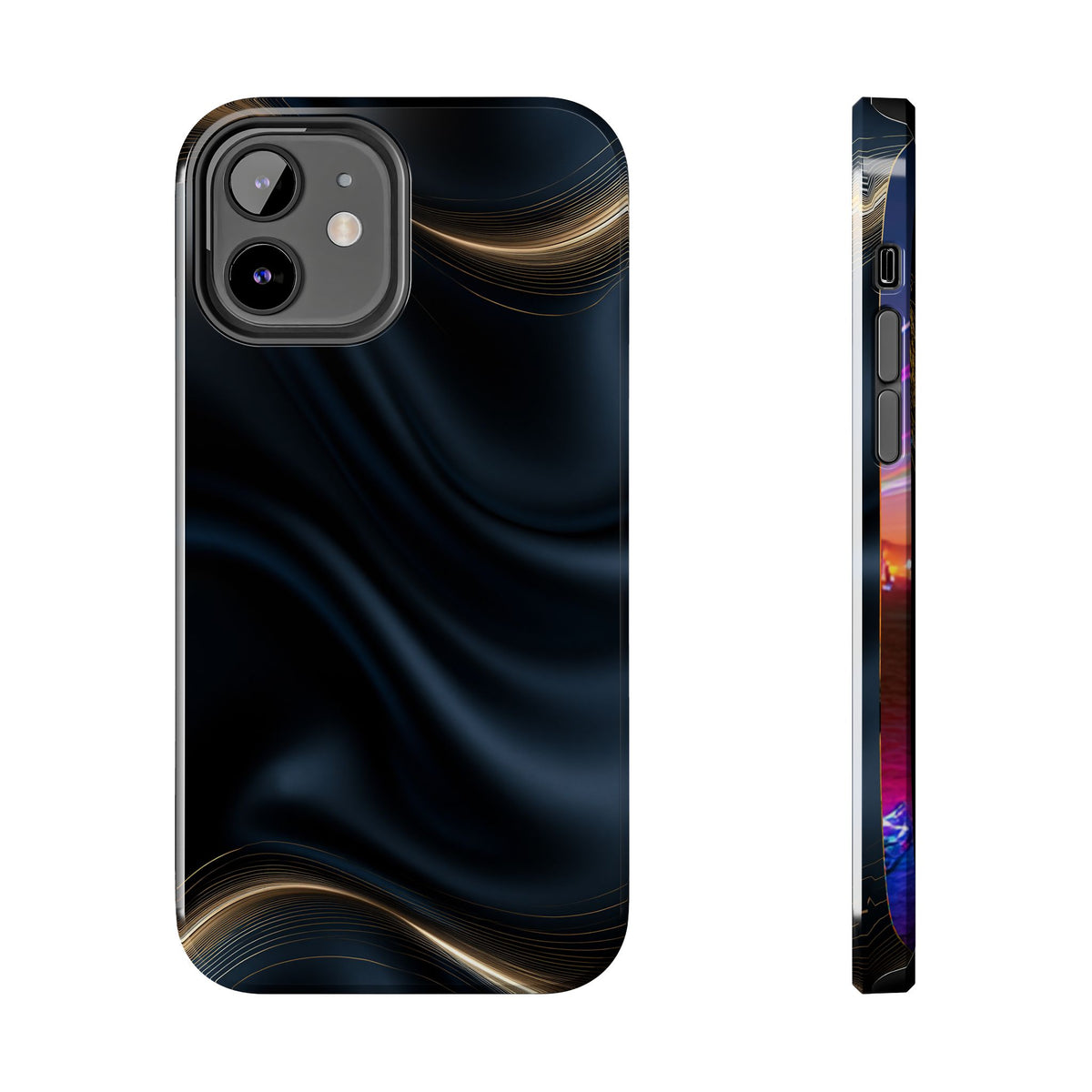 Funda Premium MINUX para iPhone y Samsung Galaxy - Obsidian 001