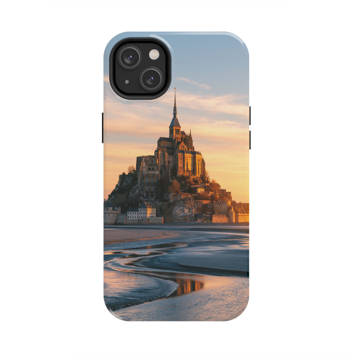 Funda Premium MINUX para iPhone y Samsung Galaxy - Mont Saint-Michel