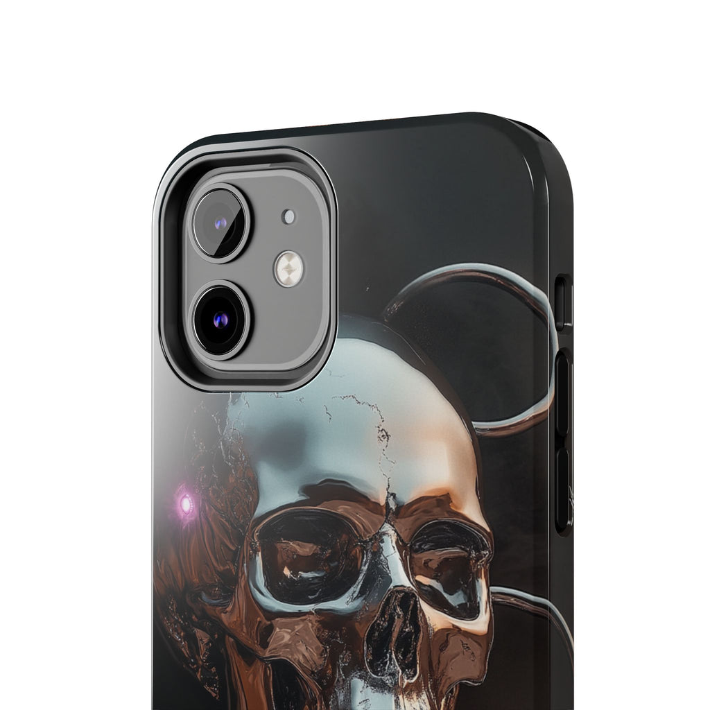 Funda Premium MINUX para iPhone y Samsung Galaxy - Iron Skull 002
