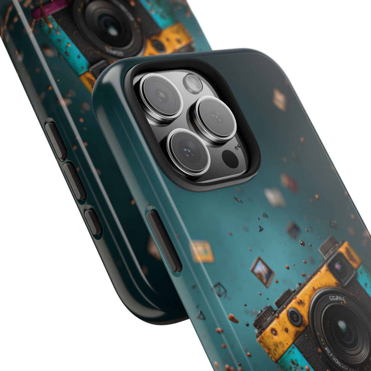 Funda Premium MINUX para iPhone y Samsung Galaxy - Color camera